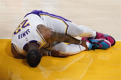 what is lebron james injury